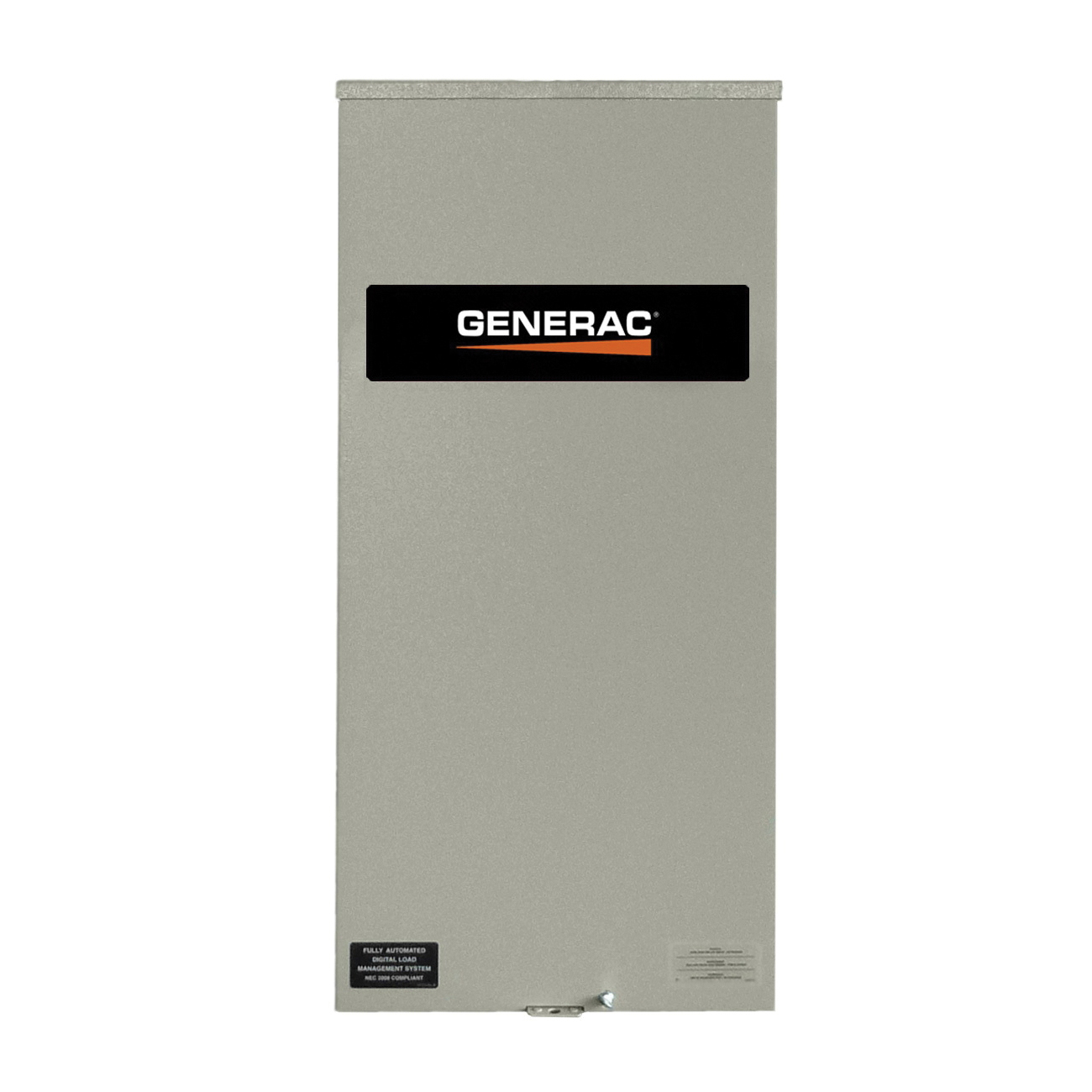 Generac® RXSW200A3 Automatic Transfer Switch, 120/240 V, 200 A, 1-Phase, Aluminum, Gray