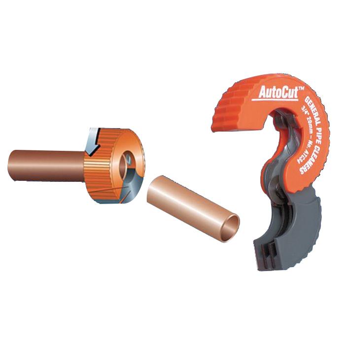 General Pipe Cleaners AutoCut™ 452020 Tube Cutter, 3/4 in Tube Max Pipe/Tube Dia, Copper Tube Pipe/Tube thumbnail 3