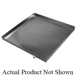 Gray Metal 30X36-24PANND Drain Pan, 36 in L, 30 in W