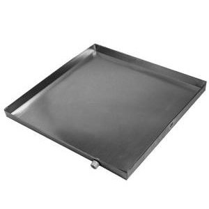 Gray Metal 32X71-24PAN Drain Pan, 71 in L, 32 in W