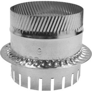 Gray Metal 404D Series Ductboard Collar