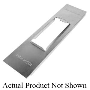 Gray Metal PF Series PF-14x8x24 Plaster Frame, 14 x 8 in, 24 in L, Sheet Metal