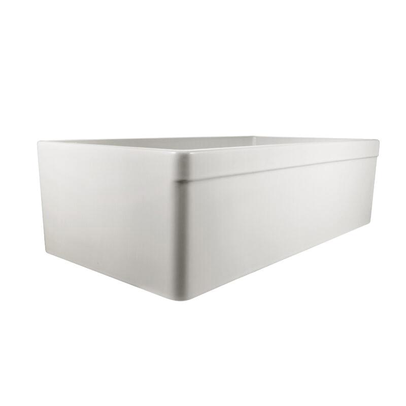 HAMATUSA Chelsea CHE-3620SA-WH Kitchen Sink, Fireclay, White