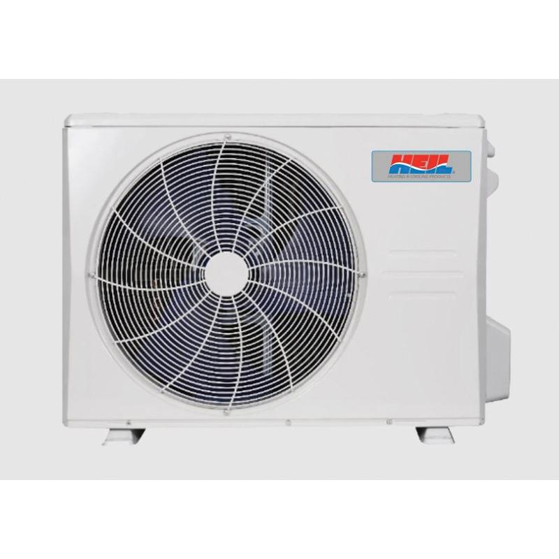 HEIL&reg; Performance Series D5CURAH D5CURAH48AAK Ductless Heat Pump, 208/230 V, 36 A, 48000 Btu Cooling, 1 ph-Phase, Steel