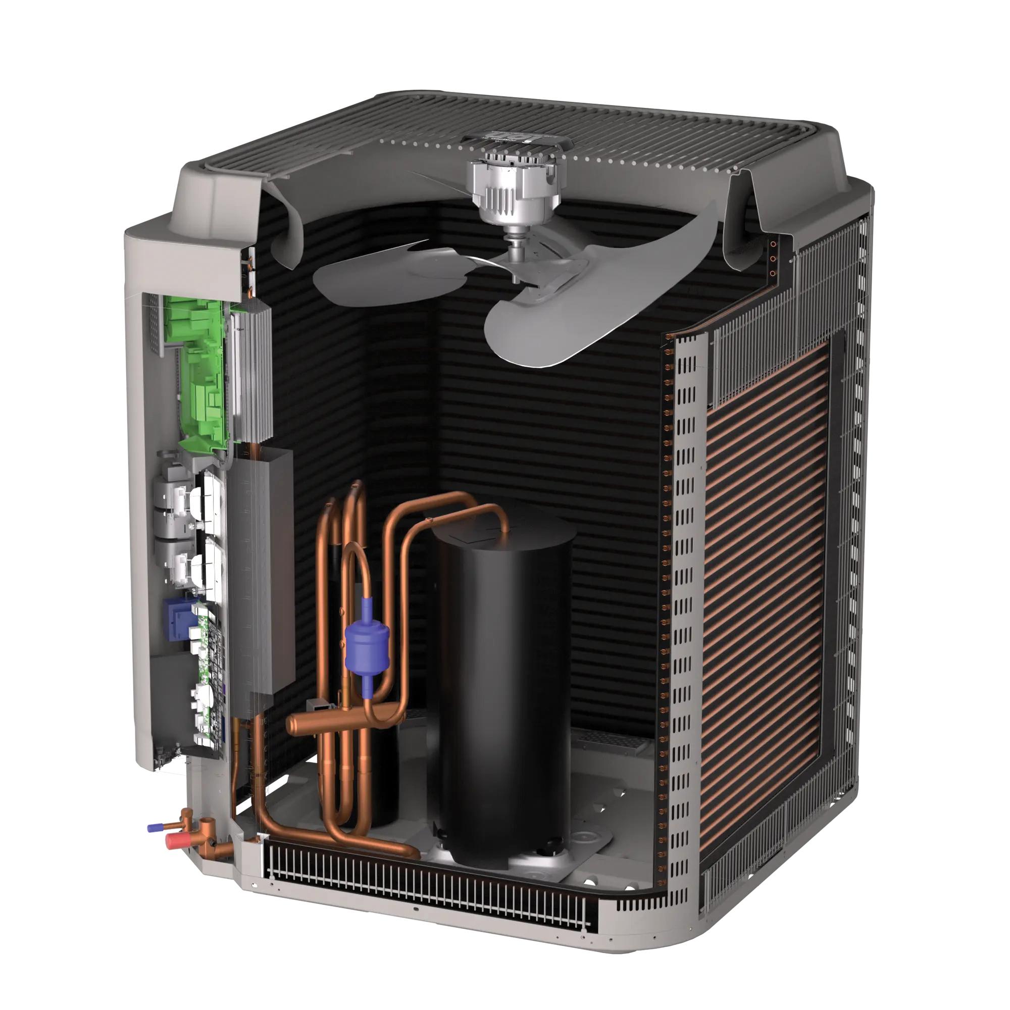 HEIL® Ion™ Series H5H0V H5H0V36AKAAA Heat Pump, 36000 Btu, Steel, R-454B Refrigerant