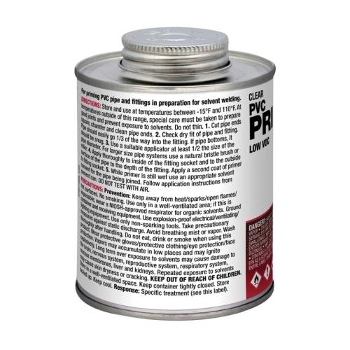 Oatey® 60460 HERCULES PVC Primer, 16 oz, Liquid, Clear