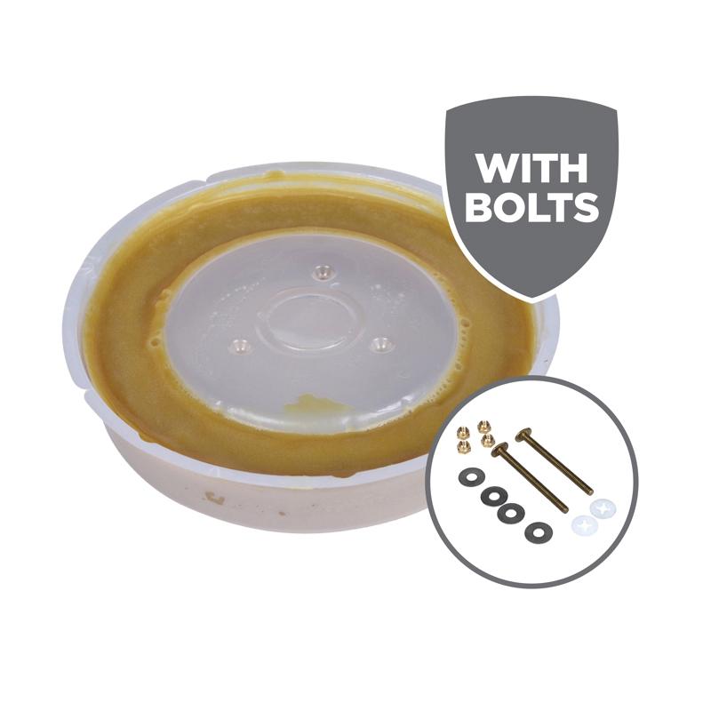 HERCULES® Johni-Ring® Johni-Ring® 90214 Combo Pack, 3 x 4 in, Wa, For Use With: Floor-Mounted Toilets thumbnail 3