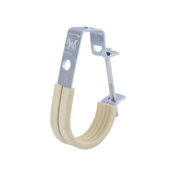 Holdrite&reg; Silencer&trade; Steel J-Hanger, 4 inch IPS/CTS Pipe, Galvanize