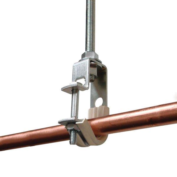 HoldRite® Silencer™ 328 Acoustic J-Hanger, 3 in Pipe, 5.1 in L, 1.3 in W, 7.1 in H, 800 lb Load, Rubber/Steel