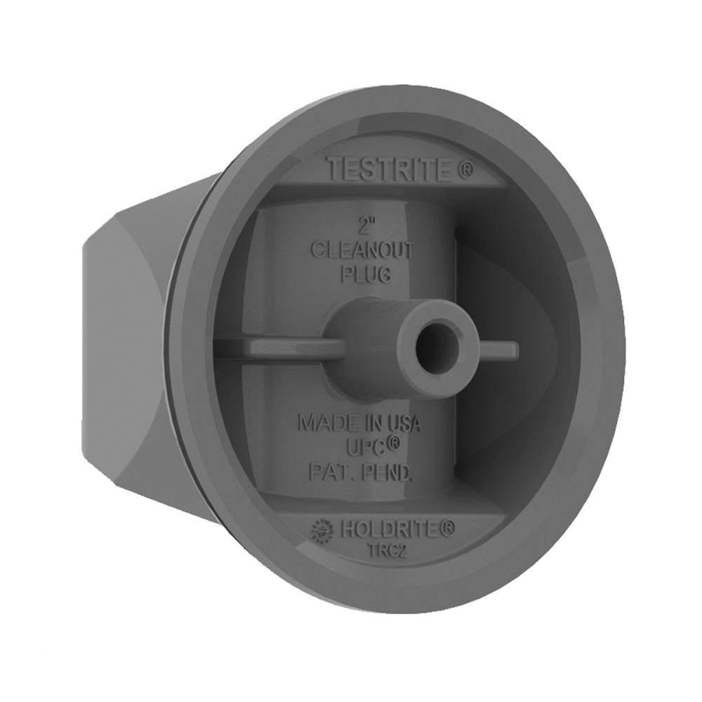 HoldRite® TestRite™ TRC4 Cleanout Plug, Fits Pipe Size: 4 in