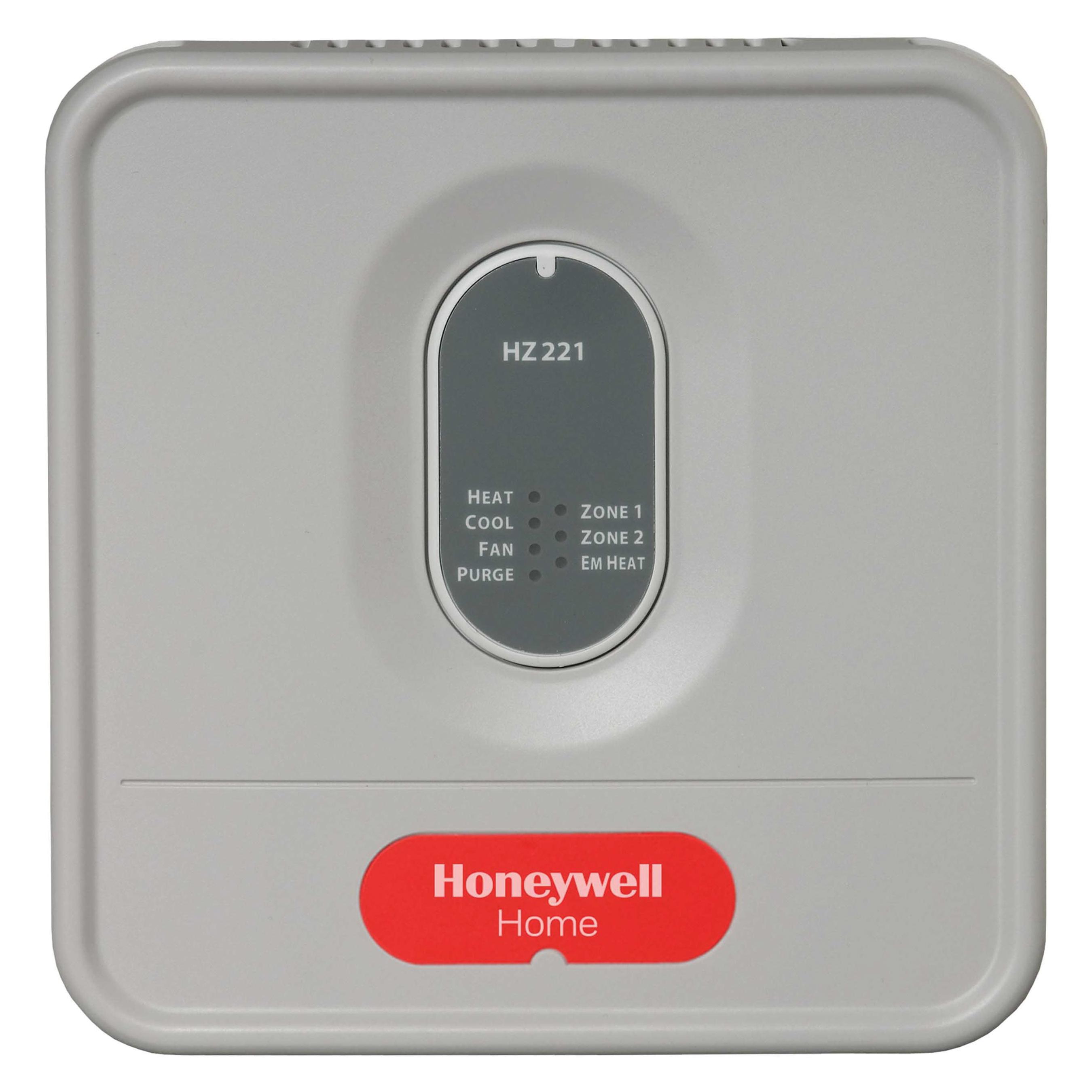 Honeywell HZ221 TrueZone&reg; 2-Zone Control Panel, 24VAC, 2H/1C