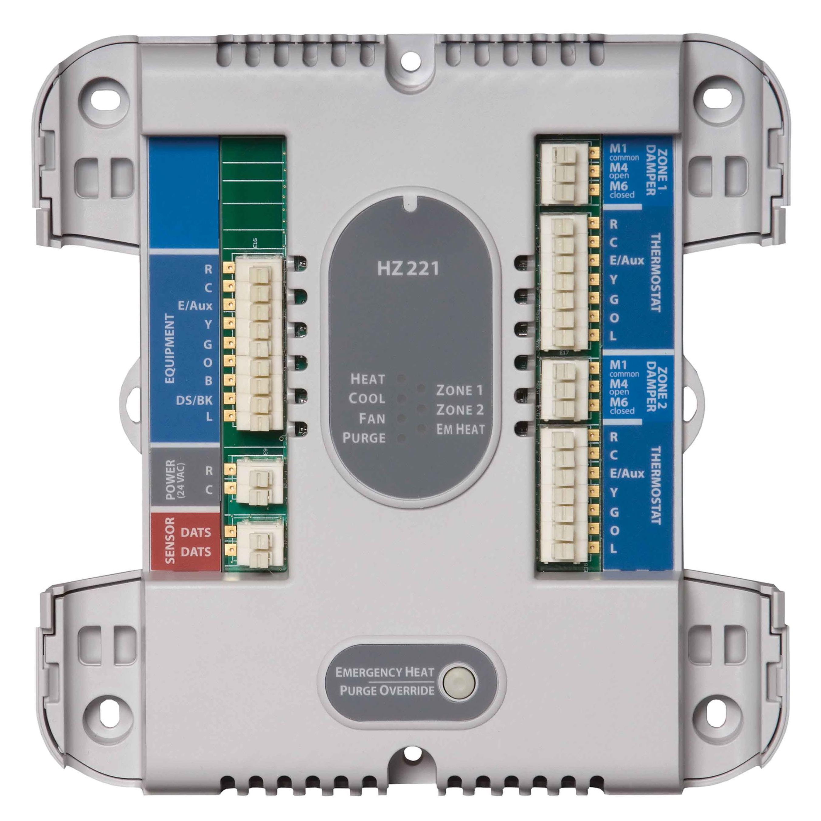 Honeywell TrueZONE® HZ221K DATS/Transform Panel, 24 V, 8 in L x 1.86 in W x 8 in H thumbnail 3
