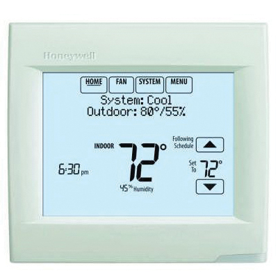 Honeywell Home VisionPRO® 8000, TH8321 Series TH8321R1001/U Programmable Thermostat, 18-30 VAC, 750 mV