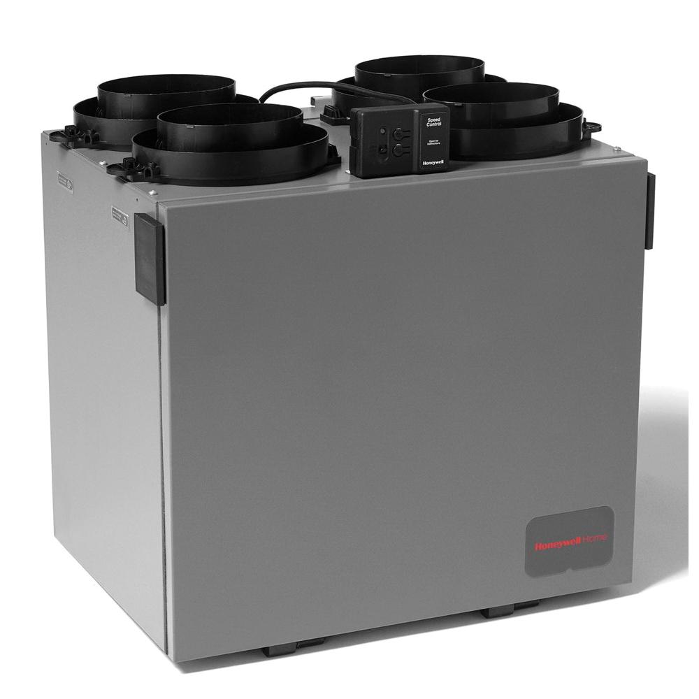 Honeywell VNT5150E1000 Energy Recovery Ventilator, 150 cfm Air Flow