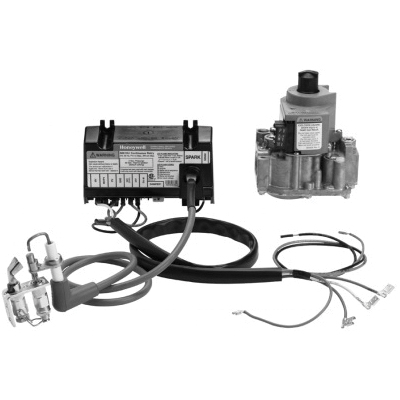 Honeywell Y8610U Y8610U4001 Intermittent Pilot Retrofit Kit, 24 VAC, 1/4 in Male Quick Connect Terminals/Wire Connection