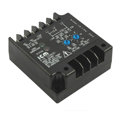 ICM Controls ICM491C-LF Voltage Monitor Relay, 5 A, 1NO-1NC SPDT