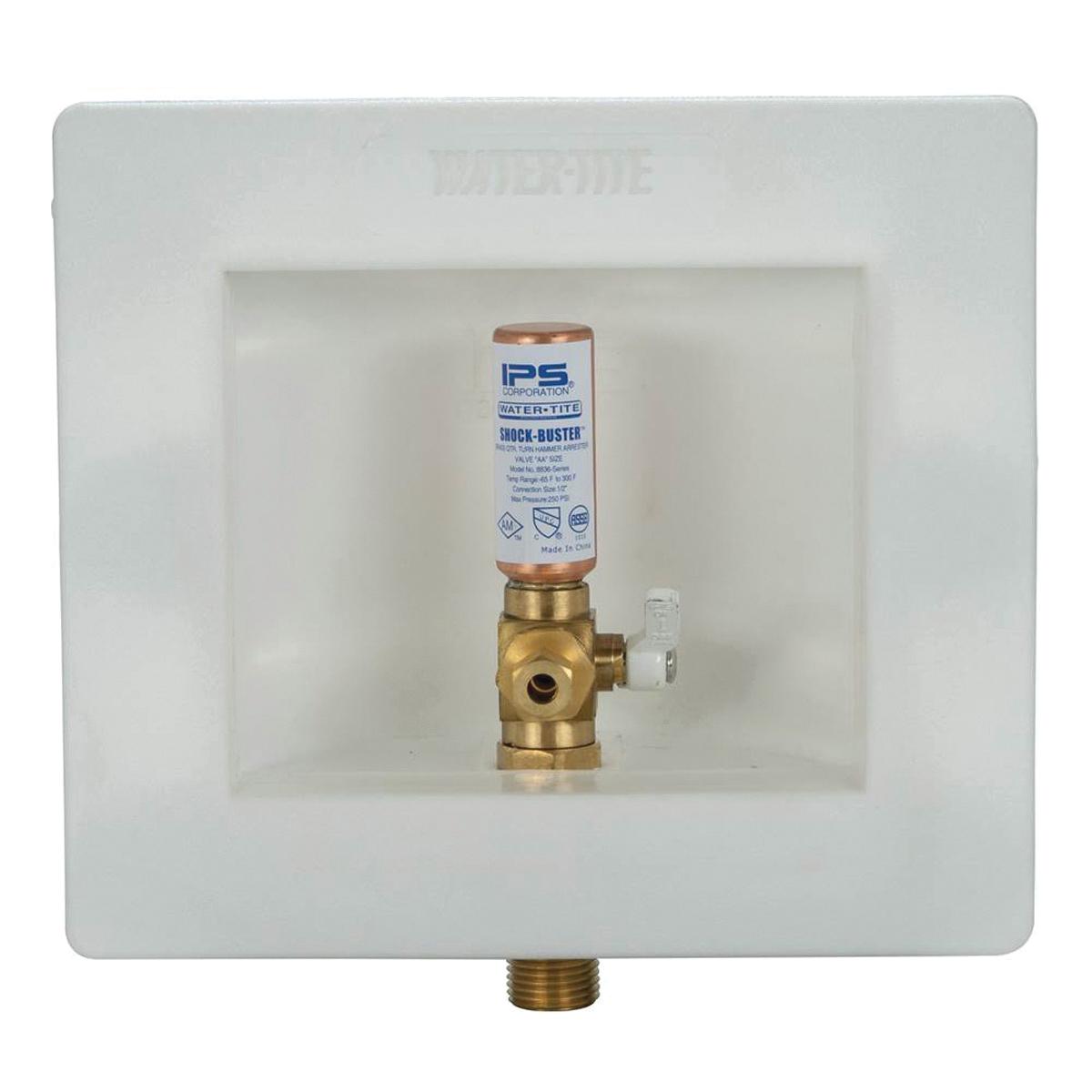 IPS® AB Series AB9700HA 87978 Ice Maker Outlet Box With Arrester Valve, 1/2 in, Sweat, Quarter-Turn Valve, Plastic Box thumbnail 3