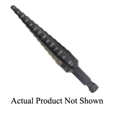 Irwin cobalt store step drill bit