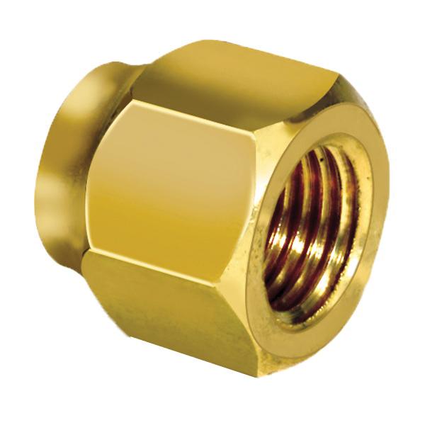 JB Industries A32603 Flared Tube Fitting, 12 in Flared, Brass