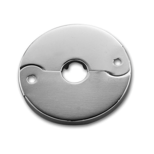 JB products™ 1237J Floor and Ceiling Plate, IPS Connection, Fits Pipe Size: 3/4 in, Steel, Polished Chrome