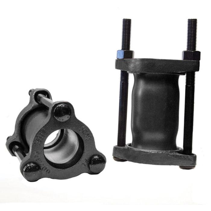 JCM 201-028801 Coupling, 2-1/2 in IPS x 2-1/2 in IPS, Steel, Electrocoat Epoxy