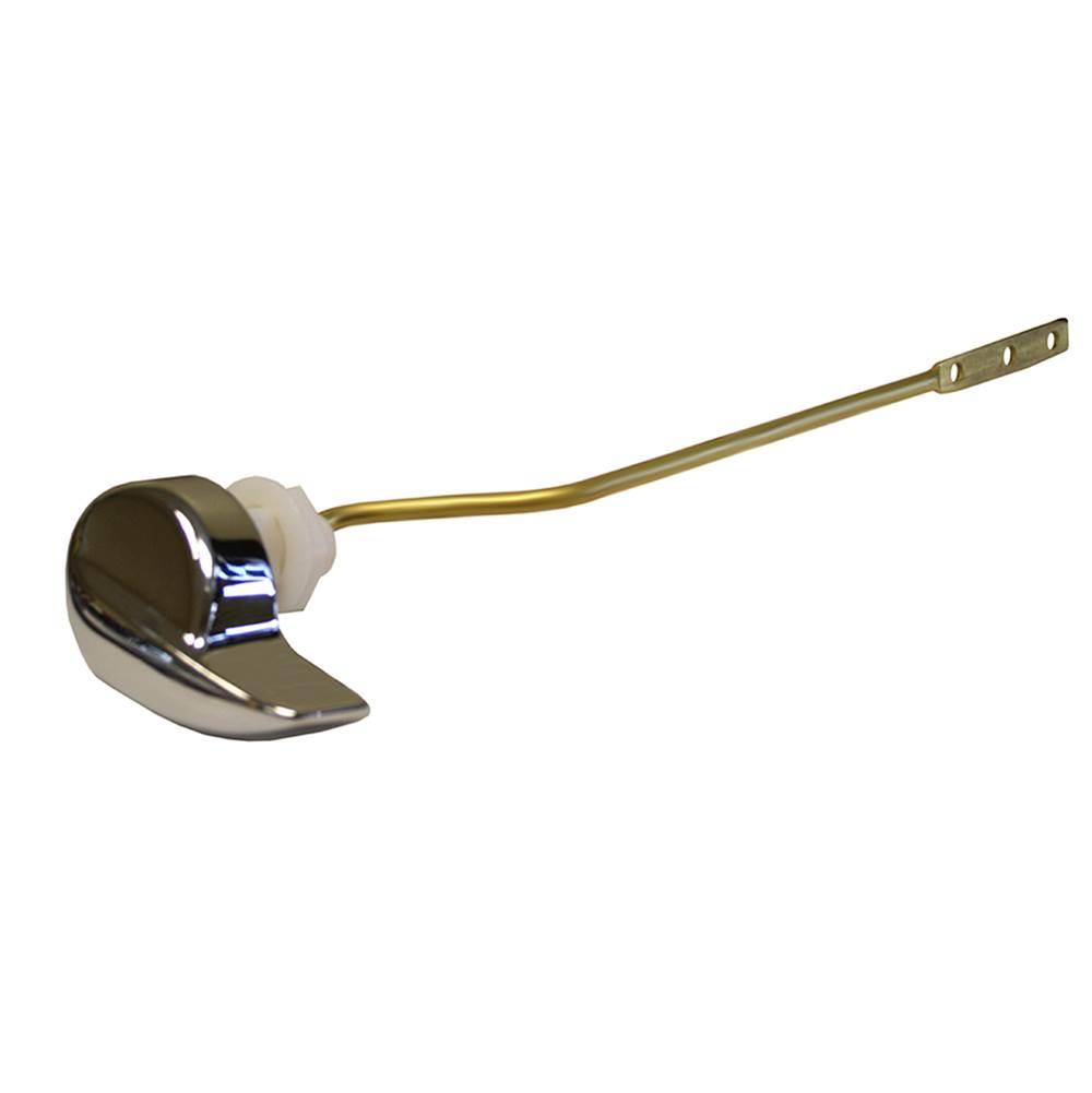 Brass Trip Lever, 10 inch, Chrome