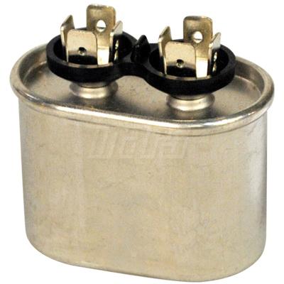 Jard&reg; by Mars&reg; 12904 Motor Run Capacitor, MFD Rating: 4 uF, 370 V, Oval, 2-1/8 in H, 2.056 in W, 1.212 in D