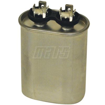 Jard&reg; by Mars&reg; 12921 Motor Run Capacitor, MFD Rating: 40 uF, 370 VAC, Oval, 3-1/8 in H, 2.806 in W, 1.81 in D