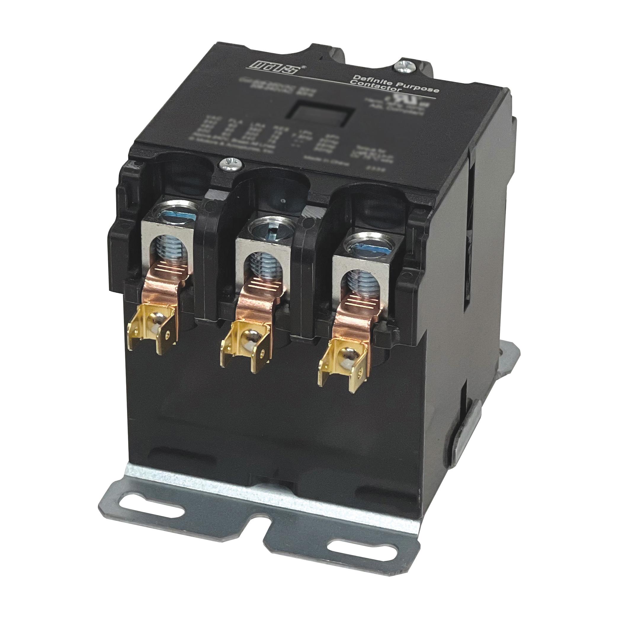 Jard® by Mars® 60A 3P 120V Definite Purpose Contactor, 60 A, 7-1/2 hp, 20 hp, 25 hp, 30 hp, 50/60 Hz, 120 V Coil