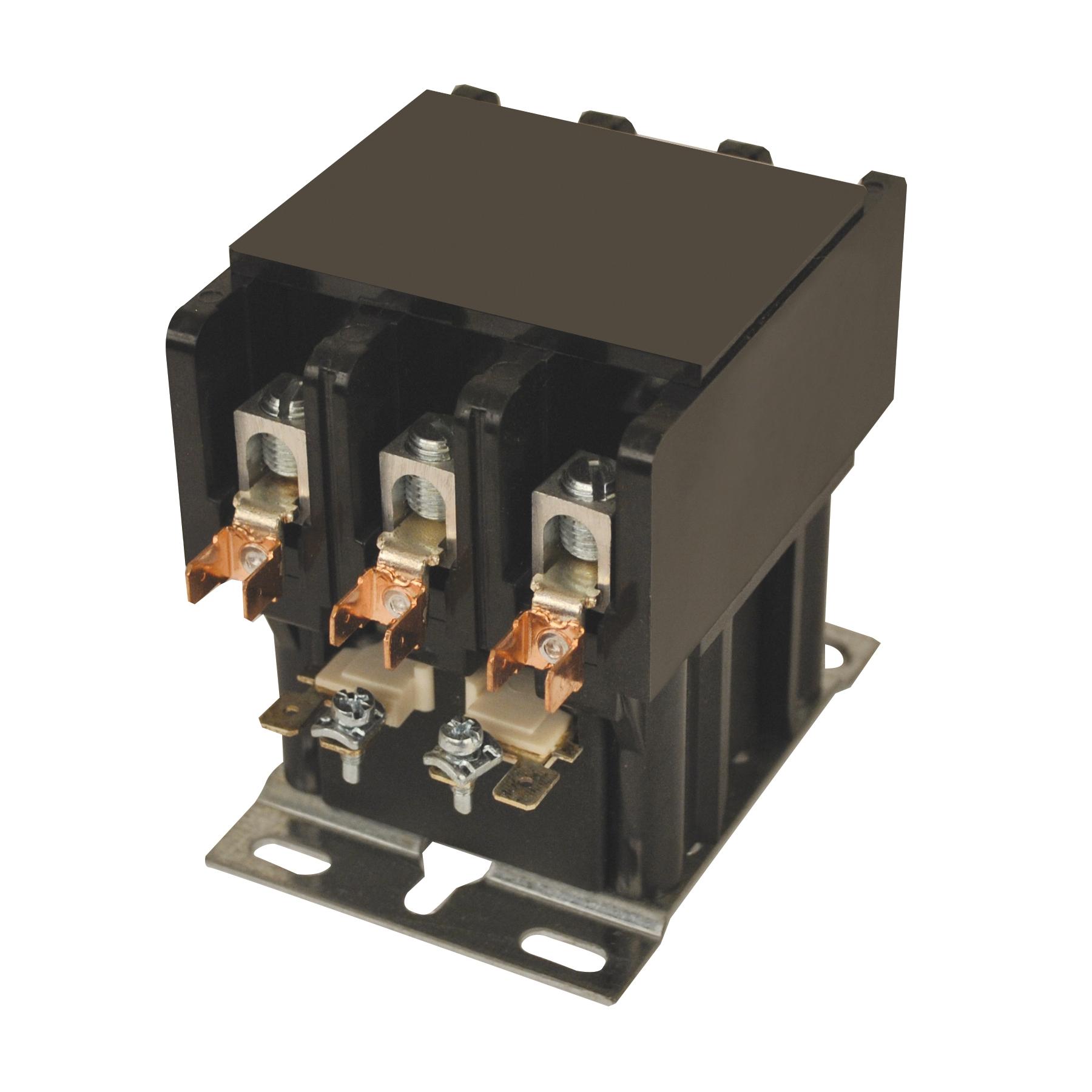 Jard® by Mars® 17535 Definite Purpose Contactor, 24 V Coil, 50 A FLA Inductive/65 A FLA Resistive, 3-Pole thumbnail 2