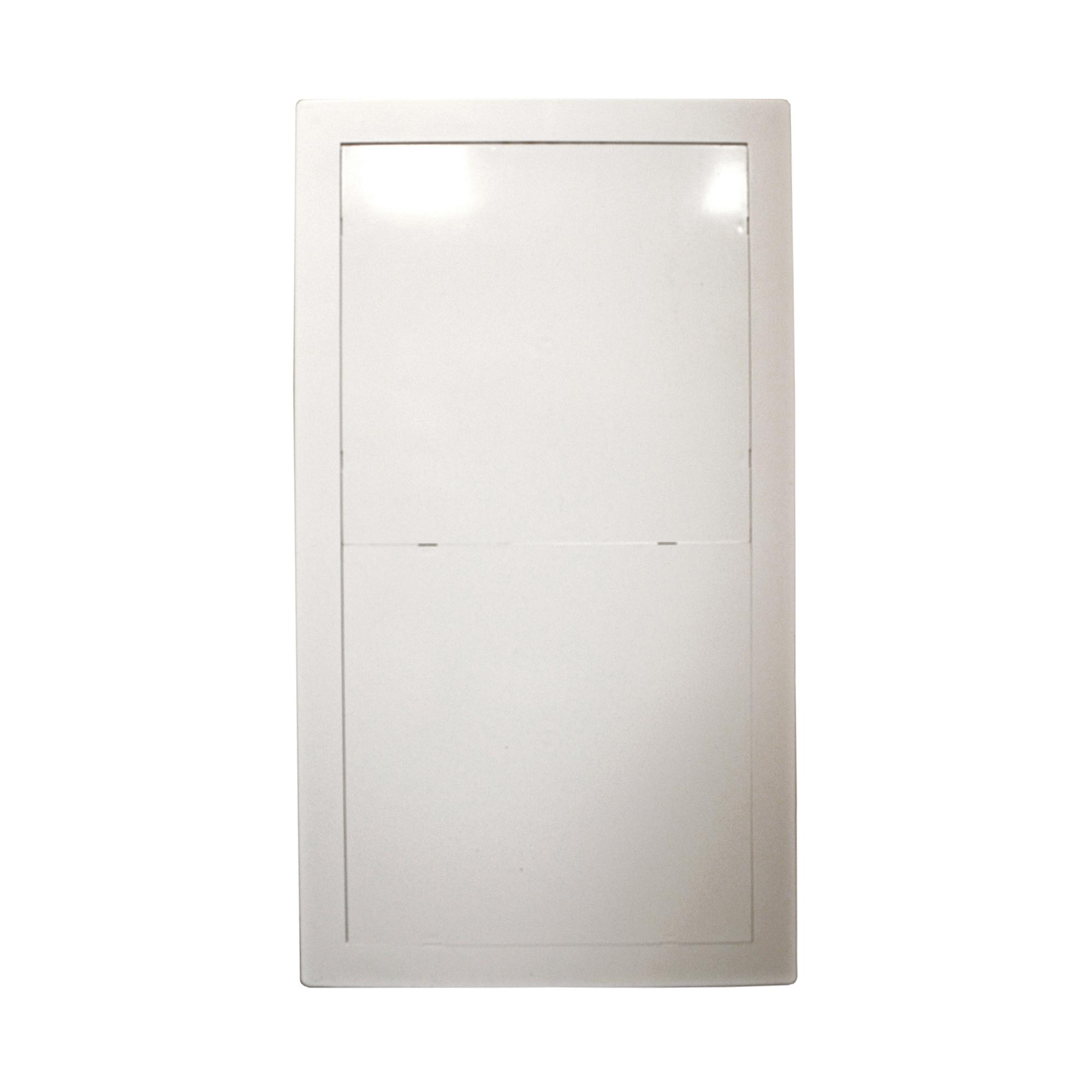 Jones Stephens™ A05027 Access Panel, 5/8 in L, 14 in W, 27 in H, ABS, White