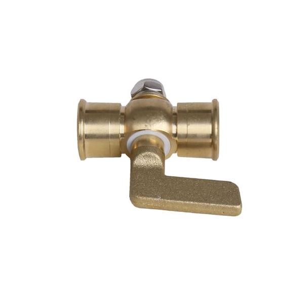 Jones Stephens™ A11004 Air Cock, 1/4 x 1/4 in, FNPT x FNPT, Brass thumbnail 2