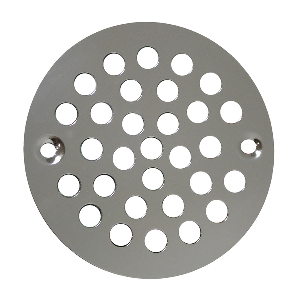 1-1/2 in. IPS Shower Stall Drain with 4-1/4 in. O.D. Stainless Steel  Strainer