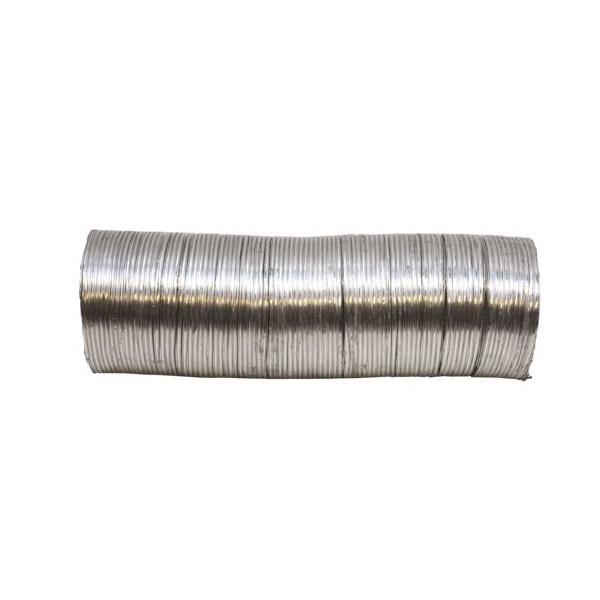 Jones Stephens™ D04032 Flexible Semi-Rigid Duct, 4 in Dia, 8 ft L, Aluminum