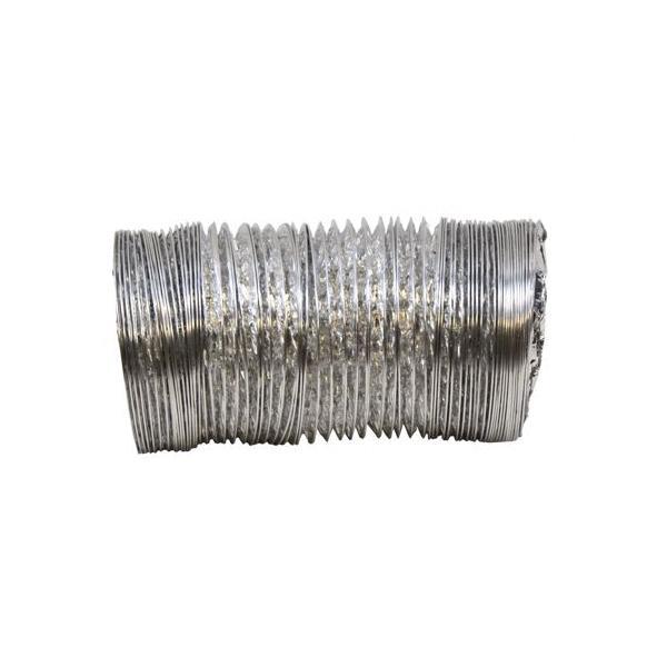 Jones Stephens™ D04058 Flexible Foil Duct, 4 in Dia, 5 ft L, Aluminum thumbnail 2