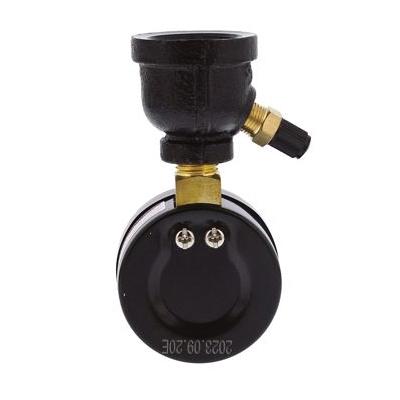 Jones Stephens™ G66030 Gas Test Gauge Assembly, 2 in Dial, 0 to 30 psi, 3/4 in