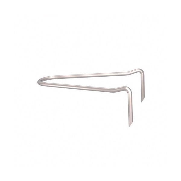 Jones Stephens™ H10108 Wire Hook Pipe Hanger, 1 in Nominal, 8 in L, Steel
