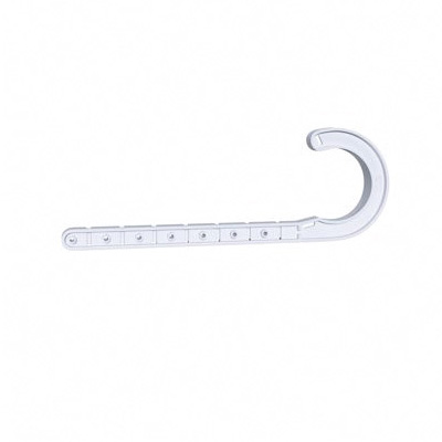 Jones Stephens™ J01300 DWV J-Hook, 3 in Nominal, 7 in L, ABS