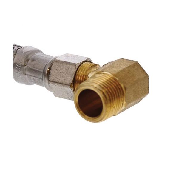 Jones Stephens™ S04234 Dishwasher Connector, 3/8 in, Compression, 60 in L, Stainless Steel thumbnail 2