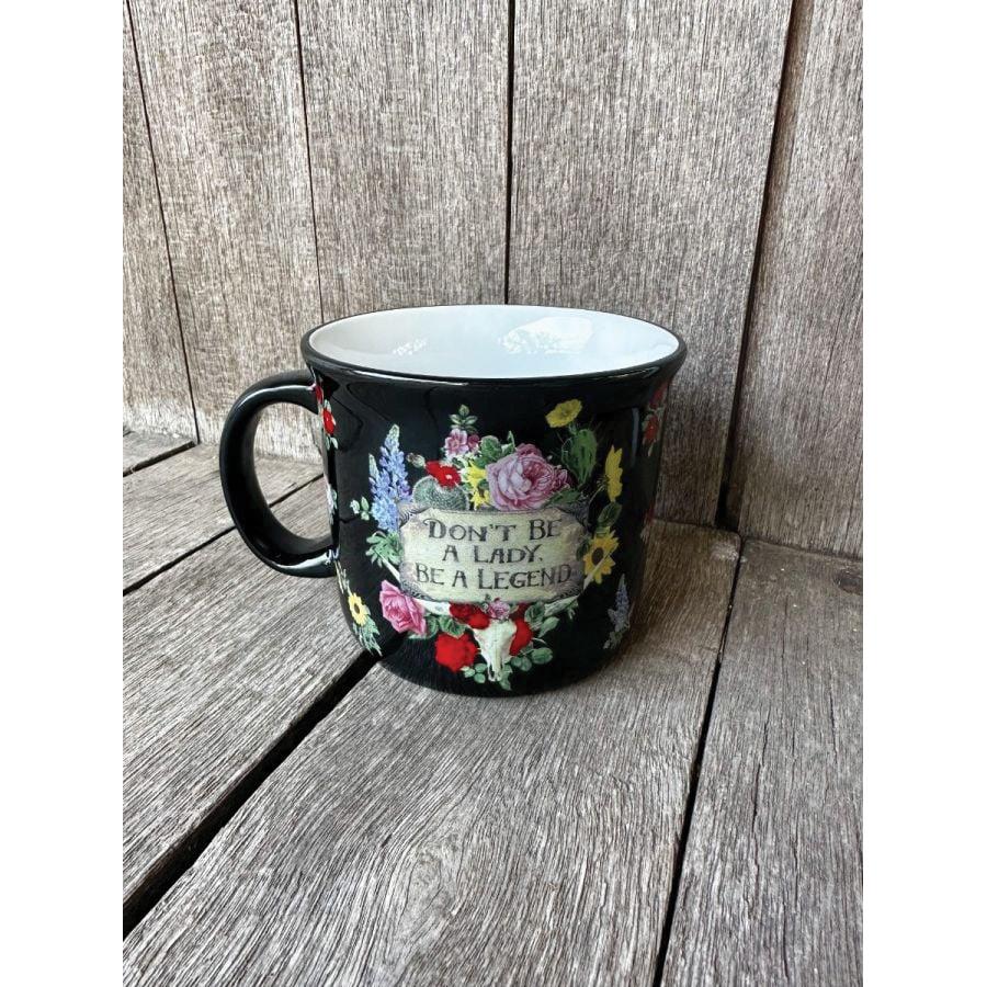 mugi♡ Signum mug with lid, Porcelain, Blue | Swarovski
