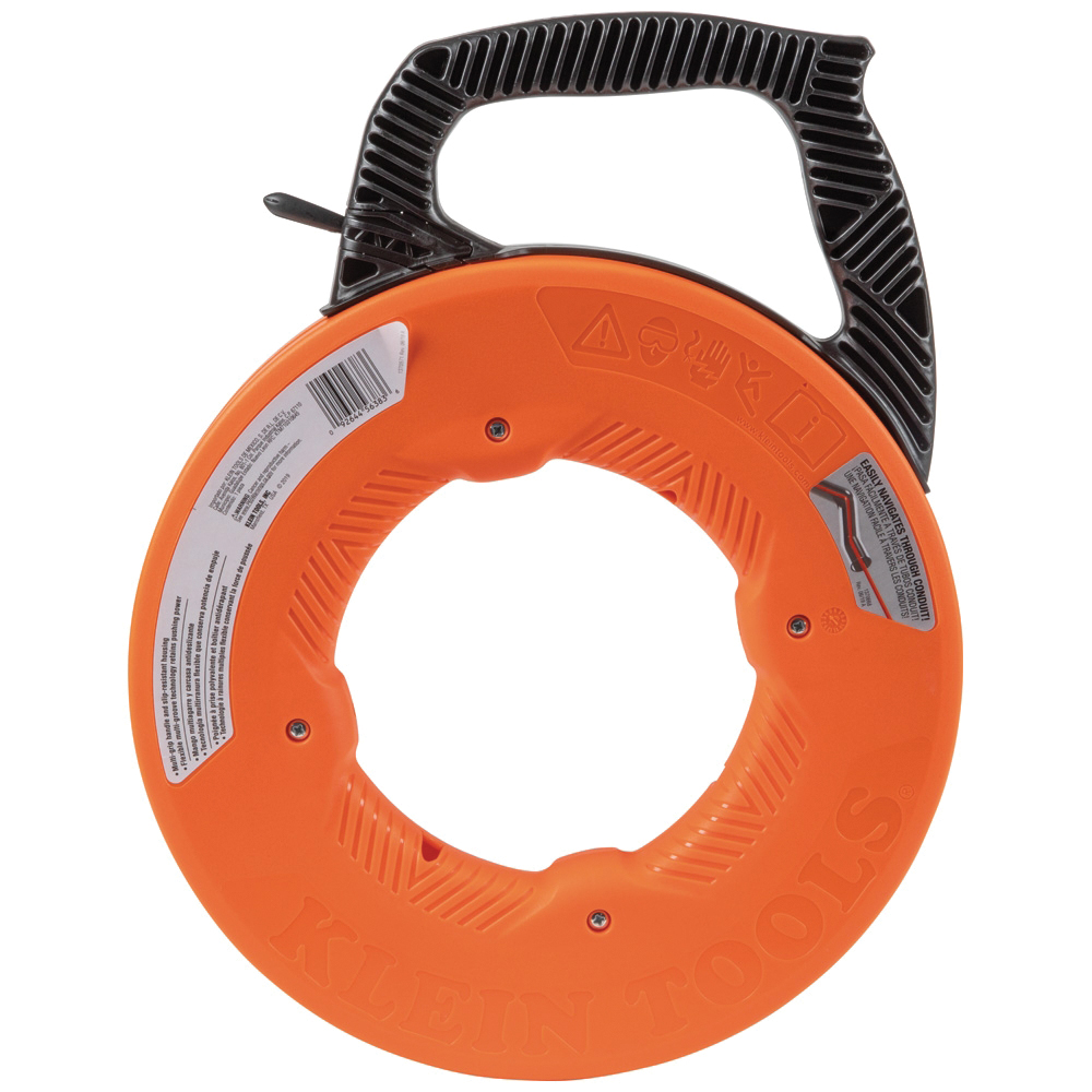 KLEIN TOOLS® 56383 Multi-Groove Fish Tape, 100 ft L, 3/16 in W, Fiberglass Tape thumbnail 3
