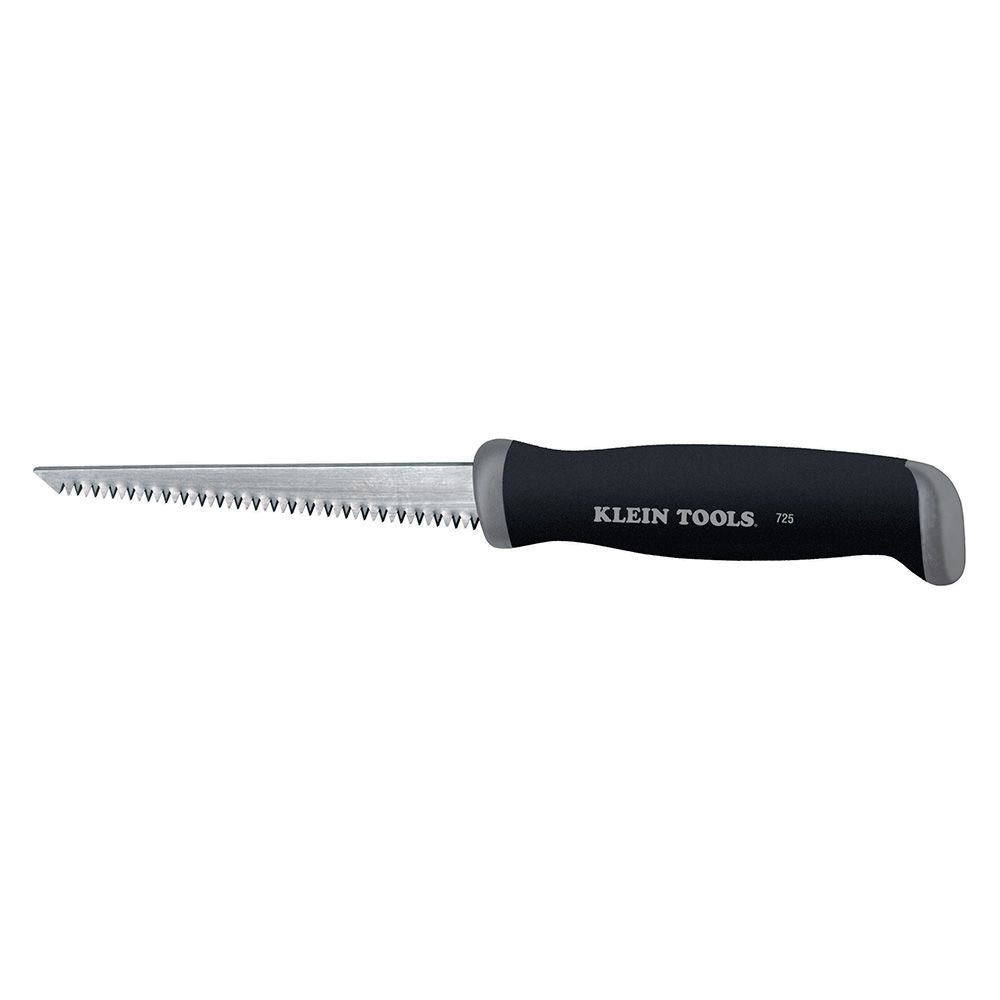 KLEIN TOOLS® 725 Jab Saw, 6 in L Blade, 8 TPI, Hardened Carbon Steel Blade, 12 in OAL