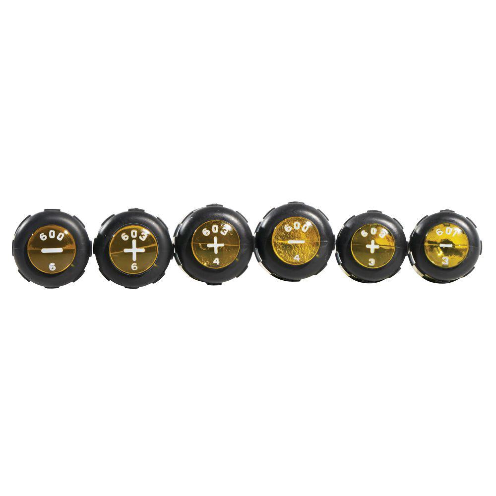 KLEIN TOOLS® 85074 Screwdriver Set, Cabinet, Keystone, Phillips® Point, #1, #2, #3, 1/4 in, 3/16 in, 5/16 in Point