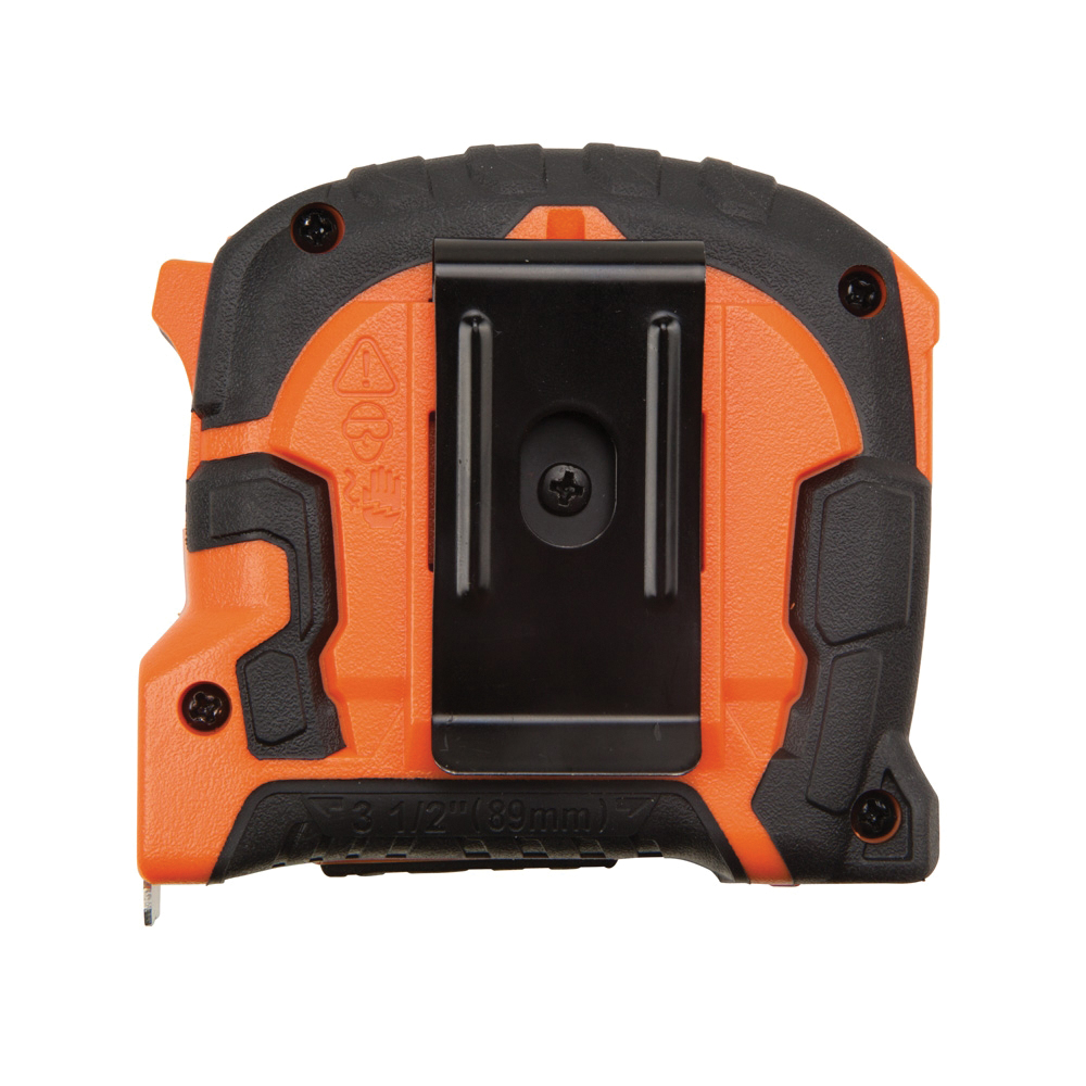 KLEIN TOOLS® 86125 Tape Measure, 25 ft L Blade, 1/8 in Graduation, Steel Blade, Automatic Rewind, Pocket Clip: Yes thumbnail 3