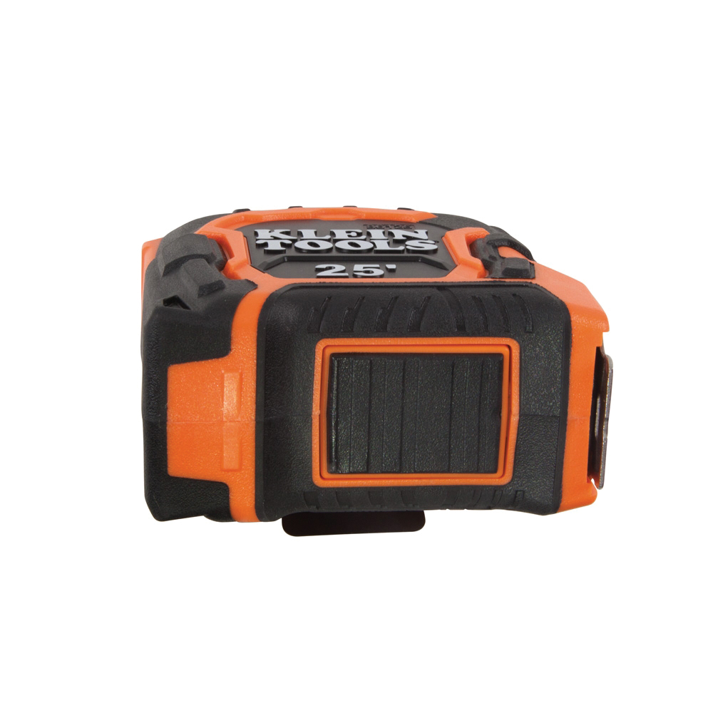 KLEIN TOOLS® 86125 Tape Measure, 25 ft L Blade, 1/8 in Graduation, Steel Blade, Automatic Rewind, Pocket Clip: Yes thumbnail 4