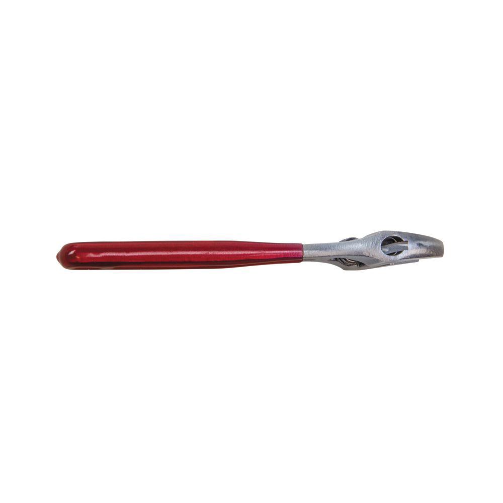 KLEIN TOOLS® D506-4 Adjustable Wrench, 4-1/2 in OAL, 1/2 in Jaw, Alloy Steel Jaw, High Polished Chrome Jaw