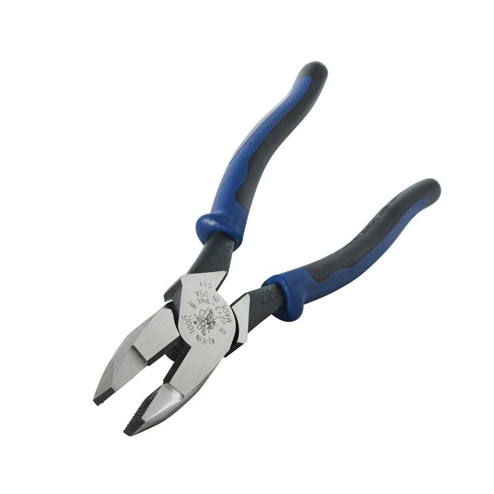 KLEIN TOOLS® J213-9NE Journeyman Side Cutting Plier, 9-1/2 in OAL, 1-7/16 in Cutting Capacity, 5/8 in Jaw Opening