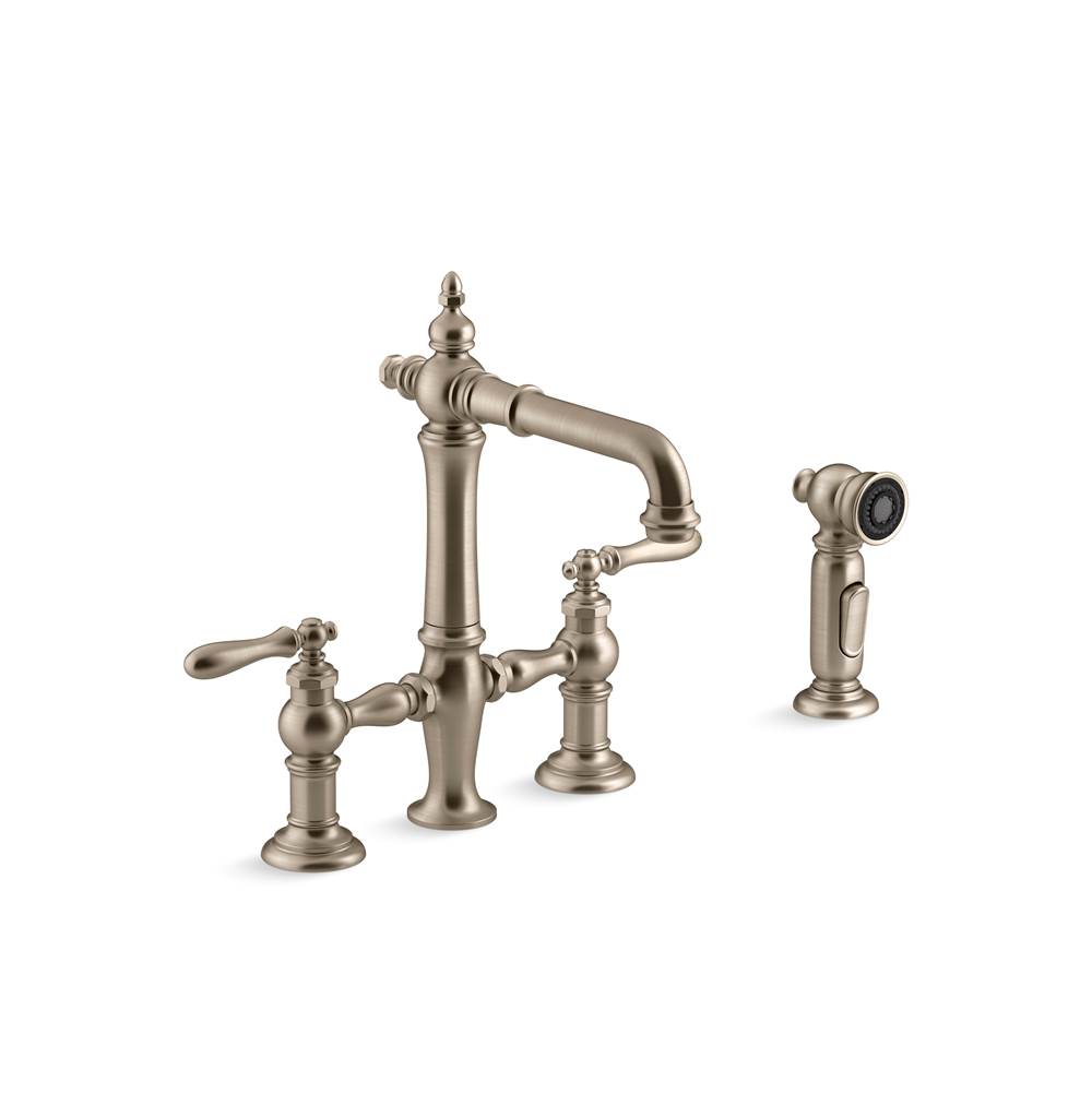 Newport Brass 1208/04 Metropole Prep/Bar Faucet - Satin Brass (PVD)  [1208/04] - $829.50 : FOCAL POINT