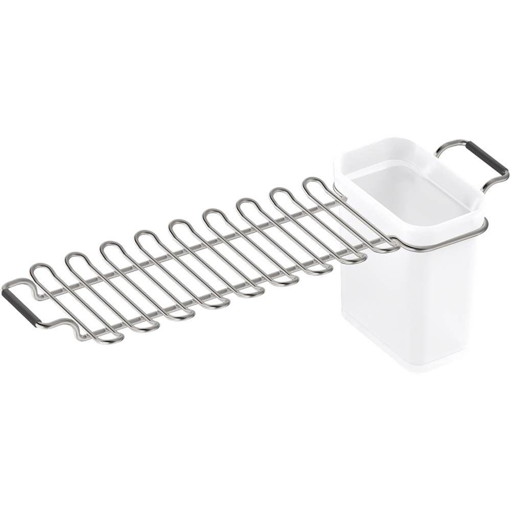 Kitidy All-in-One Portable Dish Drying Rack - Store And Dry Plates