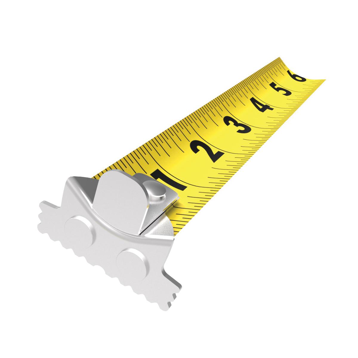 Komelon MagGrip Pro 25 Ft x 1 inch Nylon Coated Steel Blade Tape Measure with Magnetic Dual End Hook thumbnail 2